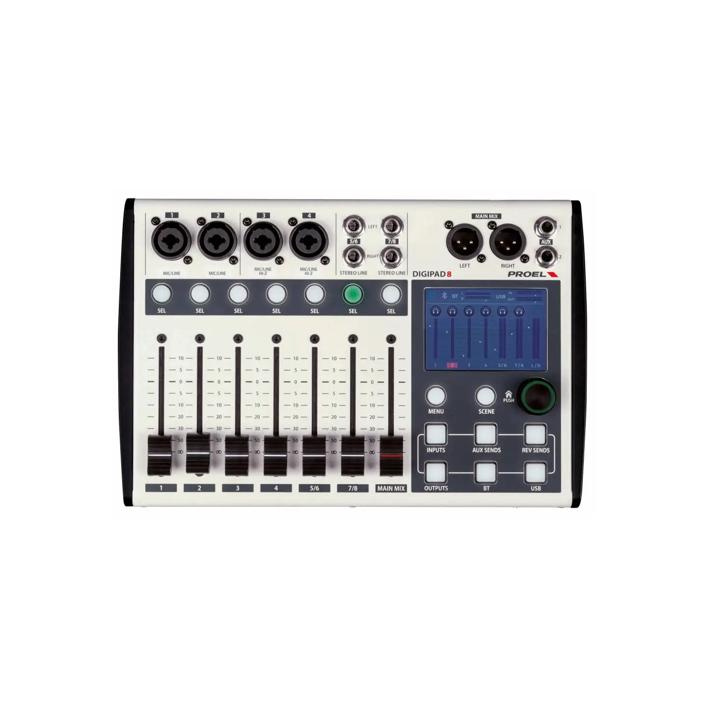 Proel Digipad8 digitalmikser * *Kunderetur