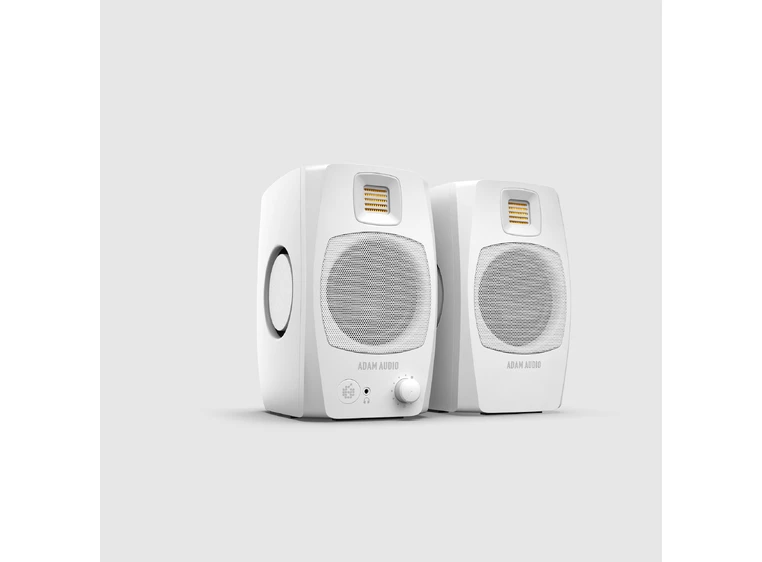 Adam Audio D3V Studiomonitorer Hvit (Pris per par) 