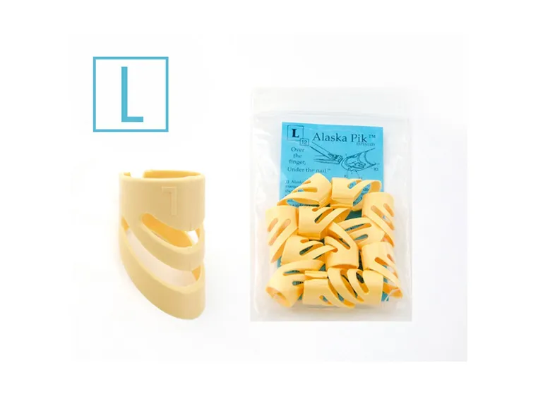 AlaskaPik plastic large fingerplekter (12 stk) 