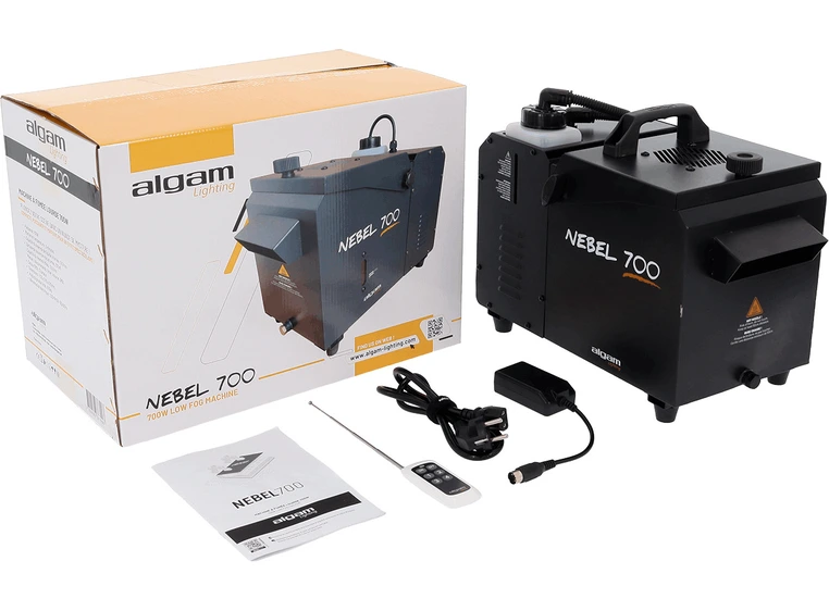 Algam Lighting NEBEL700 Røykmaskin 700W Low Fog 
