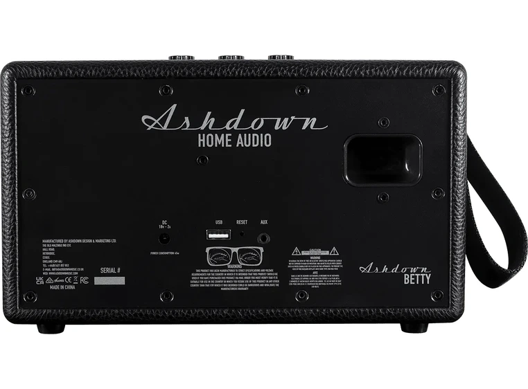 Ashdown BETTY Wireless speakers black 2 x 20W 