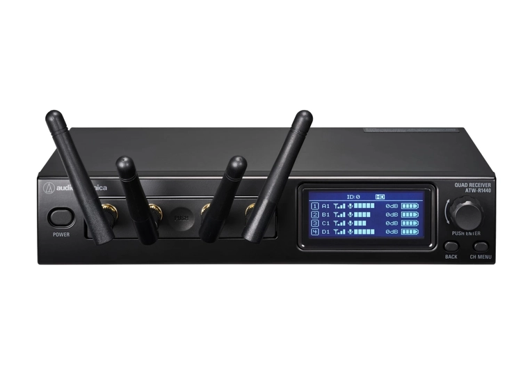 Audio-Technica ATW-1422 System 20 PRO System med 2x håndholdt + 4ch mottaker 