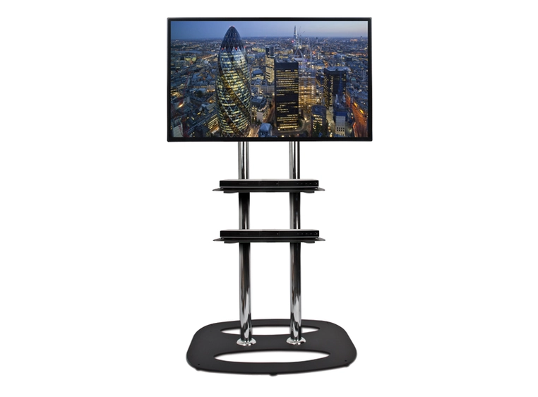 B-Tech BT7032/B Stor AV-Hylle Black, 500 x 380mm 