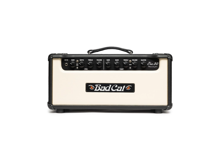Bad Cat Era 30 Gitartopp Cream Front/Gold Piping 