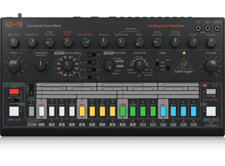 Behringer RD-78 Analog trommemaskin 