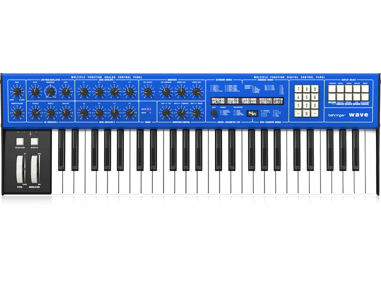Behringer Wave* 8-voice Synthesizer*Kunderetur 
