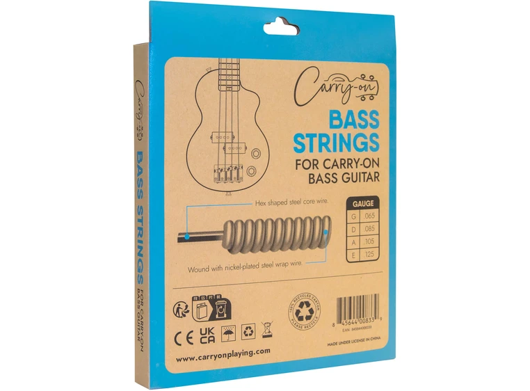 Blackstar Carry-On bass strings (065-125) til Carry-on bassgitarene 