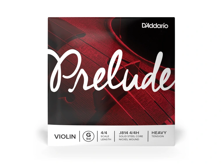 D'Addario Orchestral J814 4/4H Prelude Violin G 4/4 /Heavy Tension 