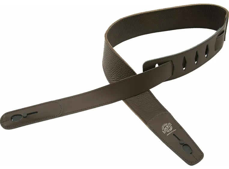 D'Andrea Lock-It Strap 2.75" Leather Brown 
