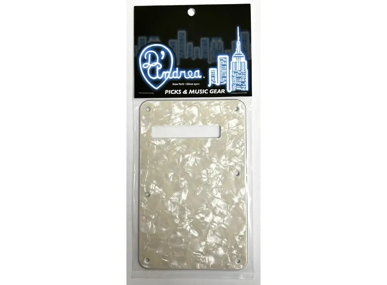 D'Andrea ST-Style Back Plate Vintage Pearl 
