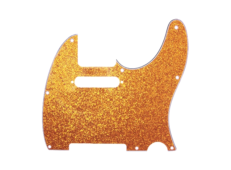 D'Andrea T-Style Pickguard Gold Sparkle 