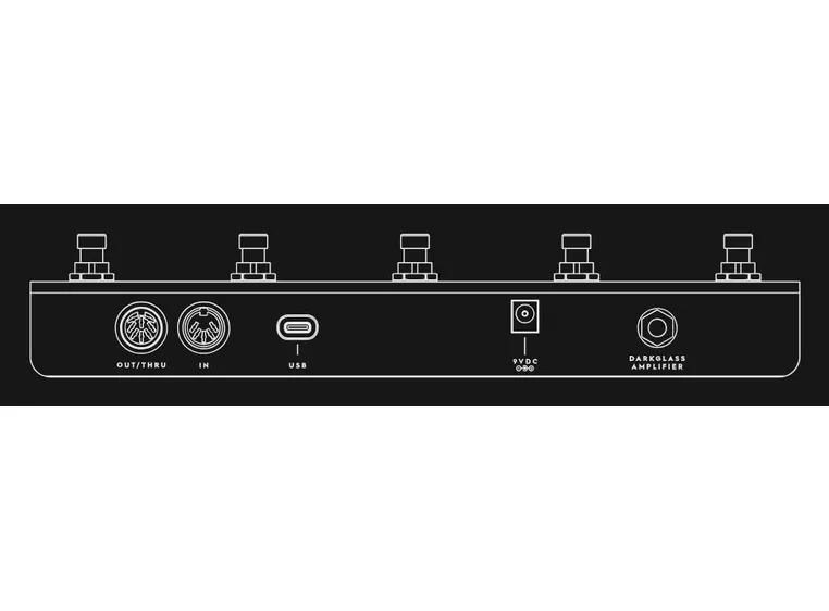 Darkglass MIDI Fotbryter 