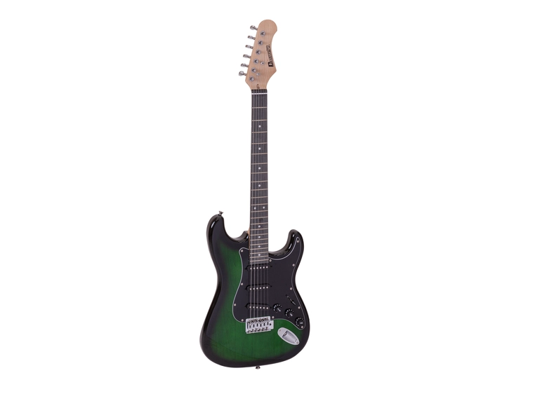 Dimavery ST-203 El-gitar Greenburst 