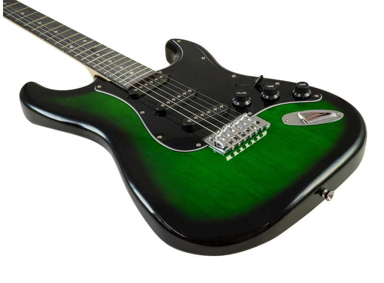 Dimavery ST-203 El-gitar Greenburst 