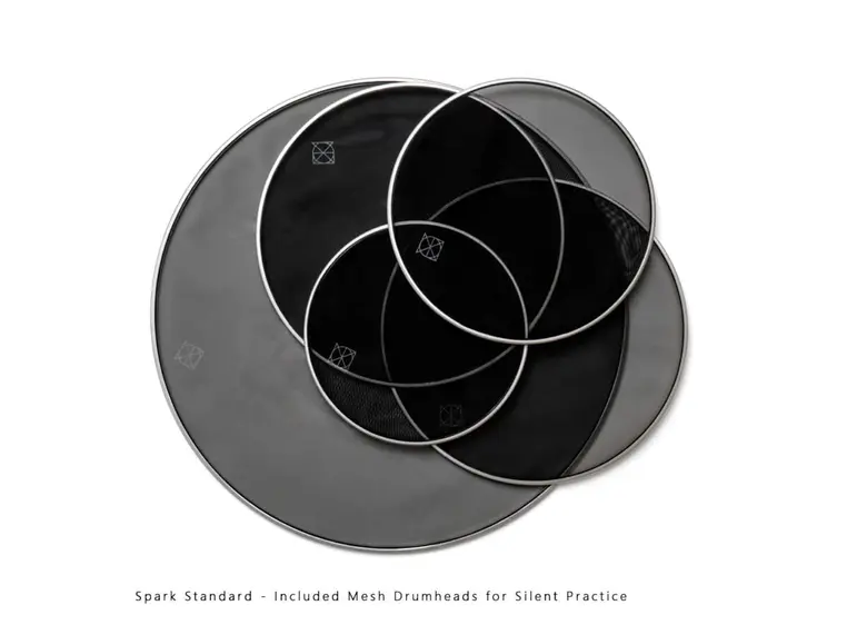 Dixon PODSP520C1MBK Spark 5pc Black Trommesett inkl. mesh heads 