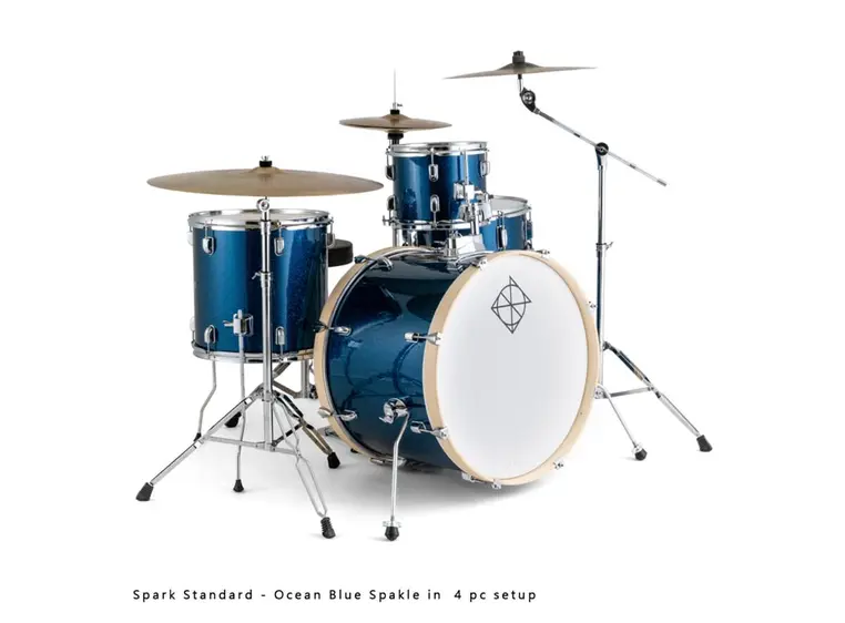 Dixon PODSP522C1ROBS Spark 5pc Incl. Silent Set Ocean Blue Sparkle 
