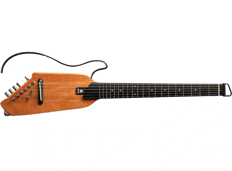 Donner HUSH-I silent stålstrengsgitar mahogany 