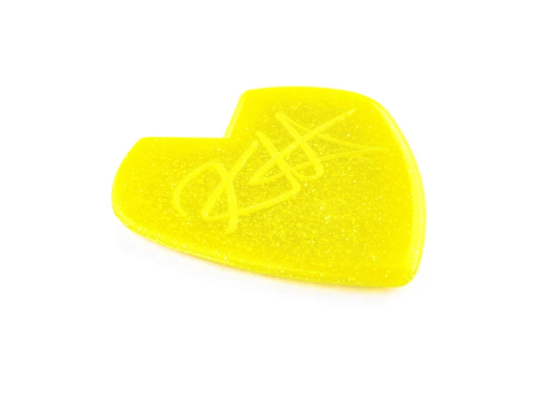 Dunlop 47PKH3NYS Kirk Hammet Jazz III Yellow Glitter (6-pakning) 