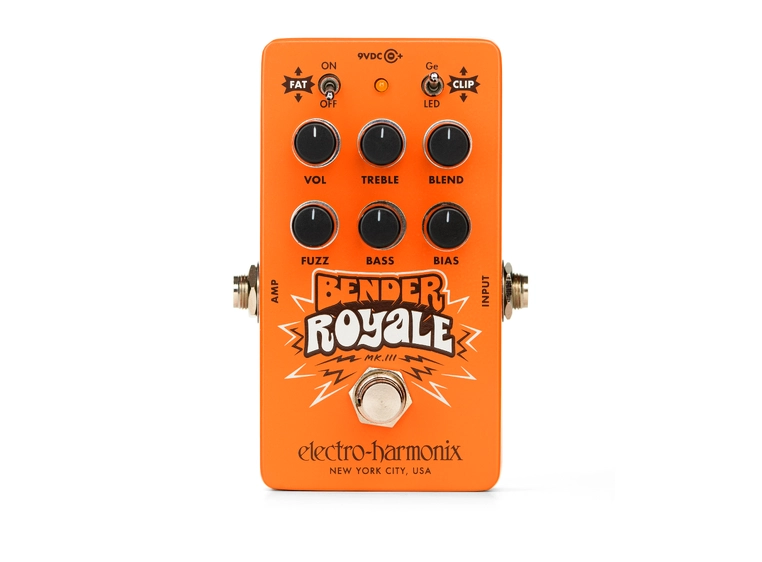 Electro Harmonix Bender Royale Fuzz Orange 