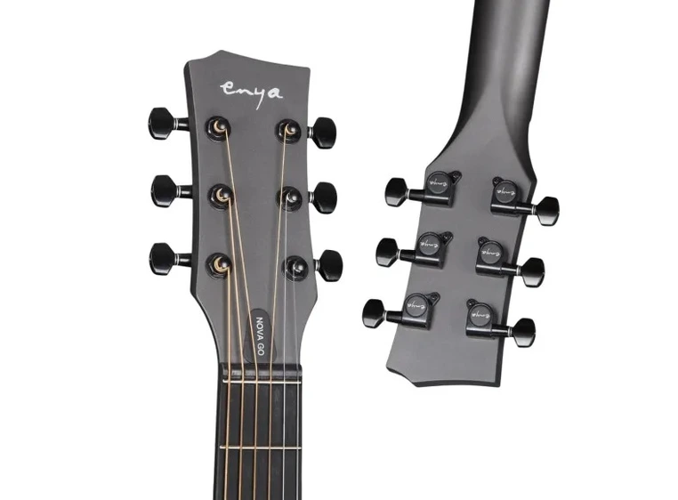 Enya Nova Go SP1 stålstrengsgitar black 