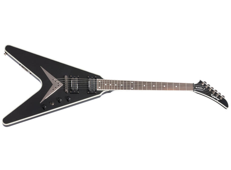 Epiphone Dave Mustaine Flying V Custom Black Metallic