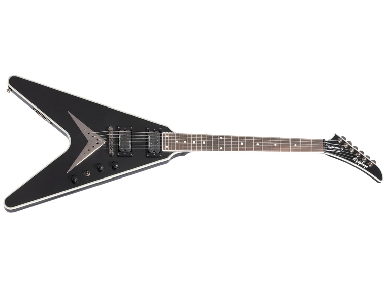 Epiphone Dave Mustaine Flying V Custom Black Metallic 
