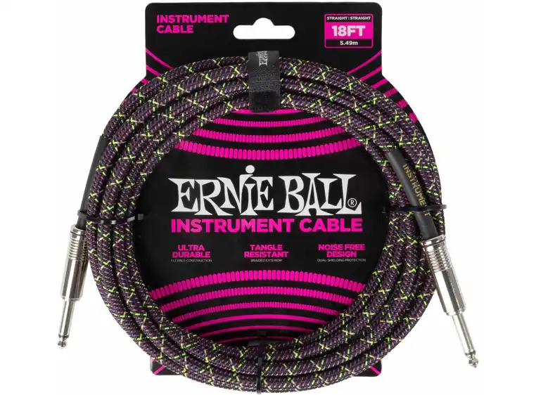 Ernie Ball 6430 Emerald Argyle 5.4m/18ft Instrumentkabel 