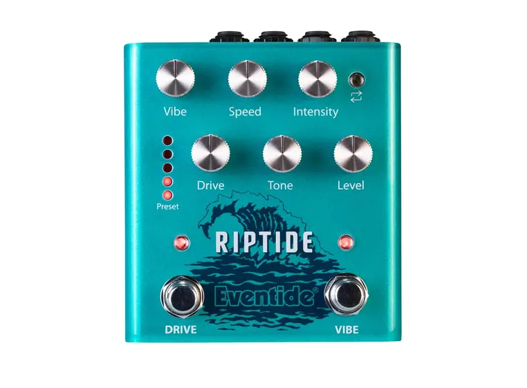 Eventide Riptide Stereo Dual-voice Drive & Uni-Vibe Pedal 