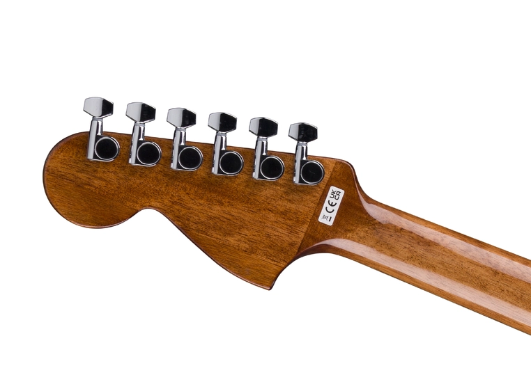 Fender California Standard Monterey Spruce Top, Ivory Pickguard, Black 