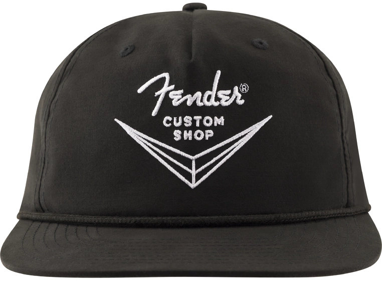 Fender Custom Shop Logo Hat Black, One Size 