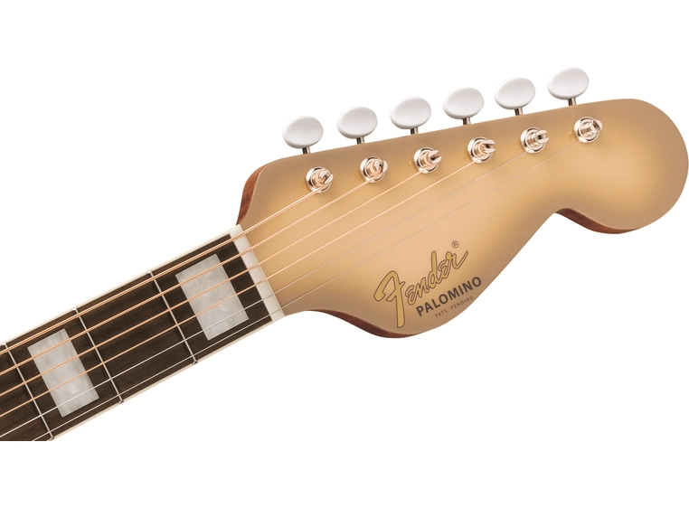 Fender LtdEd California Vintage Palomino Med Case, Antigua Pickguard, Antigua 