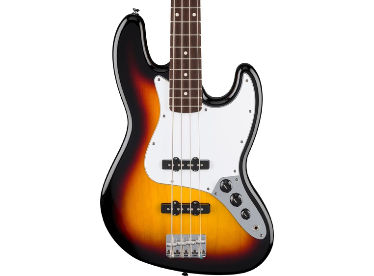 Fender Standard Jazz Bass IL, White Pickguard, 3-Color Sunburst 