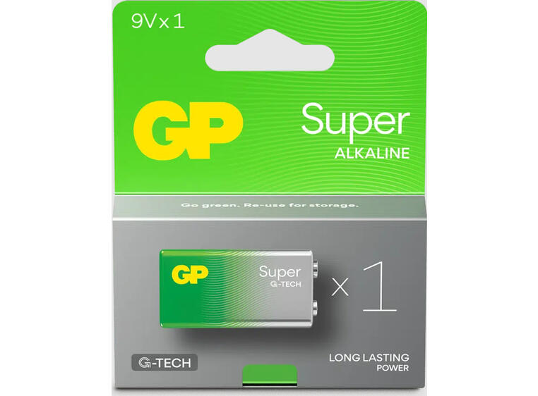 GP Batteries 6LR61/9V Pin-pack