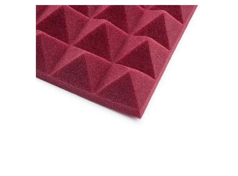 Gator Frameworks GFW-ACPNL1212PBDY-4PK 4 Pack of Burgundy 12x12" Acoustic Panel 