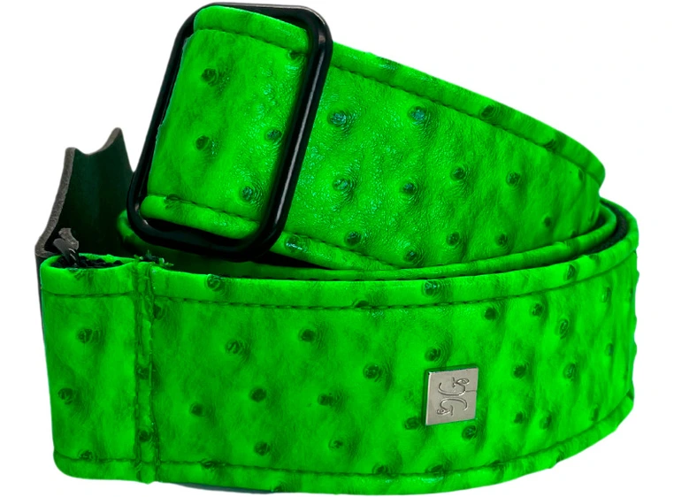 Get'm Get'm Ostrich Neon Green 2" Gitarreim 