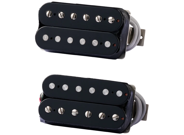 Gibson 496R/500T Hot/Super Ceramic Humbucker Set - Double Black 