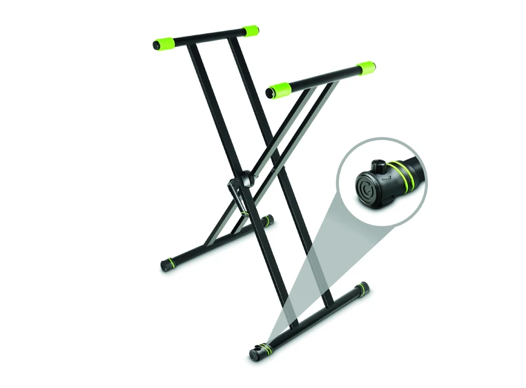 Gravity KSX 2 RD Keyboard stand X-Form double, rapid desk