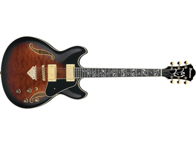 Ibanez AS93QMSP-DBS Elgitar Artcore Expressionist 