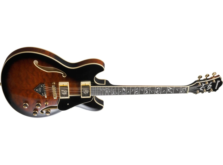 Ibanez AS93QMSP-DBS Elgitar Artcore Expressionist 