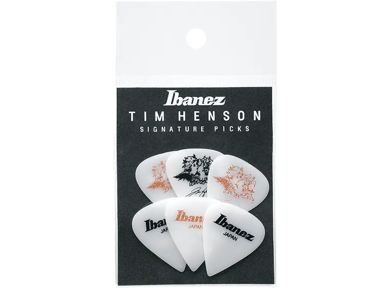 Ibanez P1000TH-C1 Plektrum 6-Pack Tim Henson Signature 