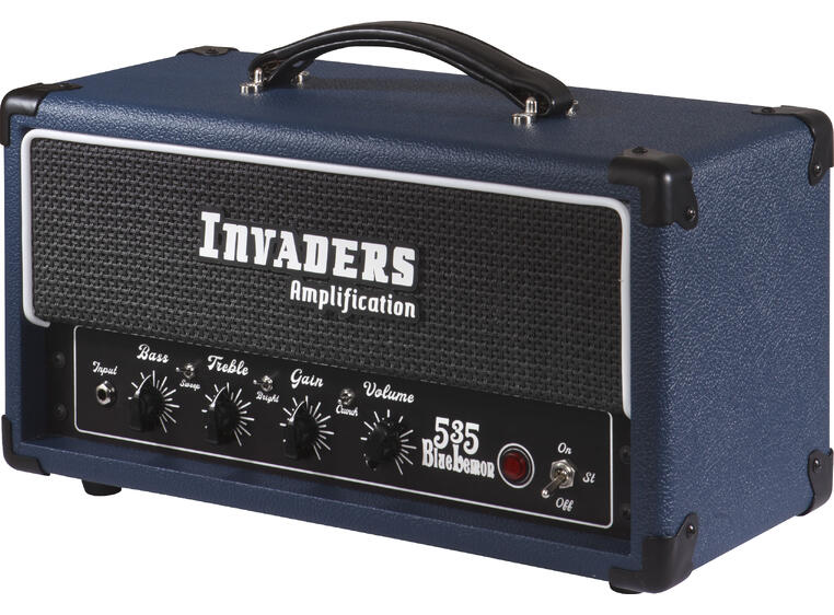 Invaders Amplification 535 BlueLemon Navy Blue 35 Watts Gitartopp