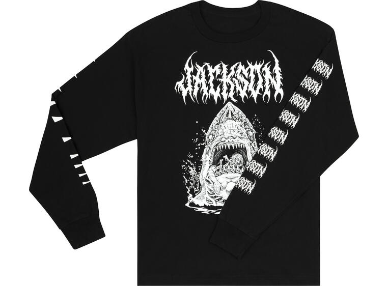 Jackson Sharkrot L/S T-Shirt, Black M
