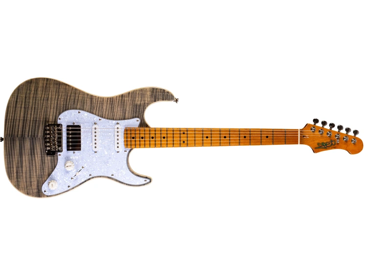 Jet Guitars JS-450 Trans Black 