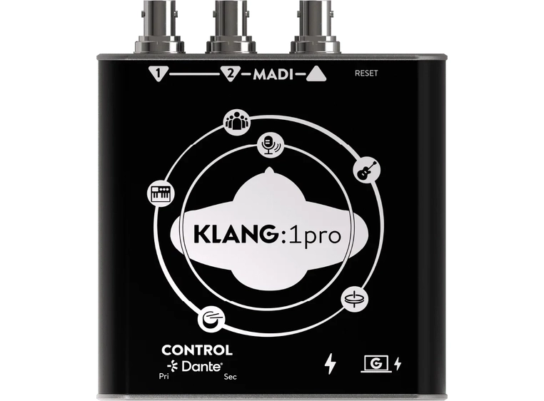 KLANG:1 PRO 1 User monitoring system - MADI+DANTE 