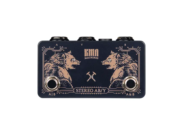 KMA Machines Stereo ABY Passiv Stereo ABY-pedal, aktiv switching 