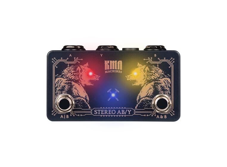 KMA Machines Stereo ABY Passiv Stereo ABY-pedal, aktiv switching