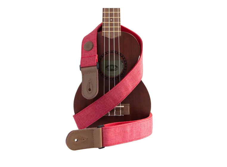 Kala Sonoma Coast Ukulele Strap Russian River Red 