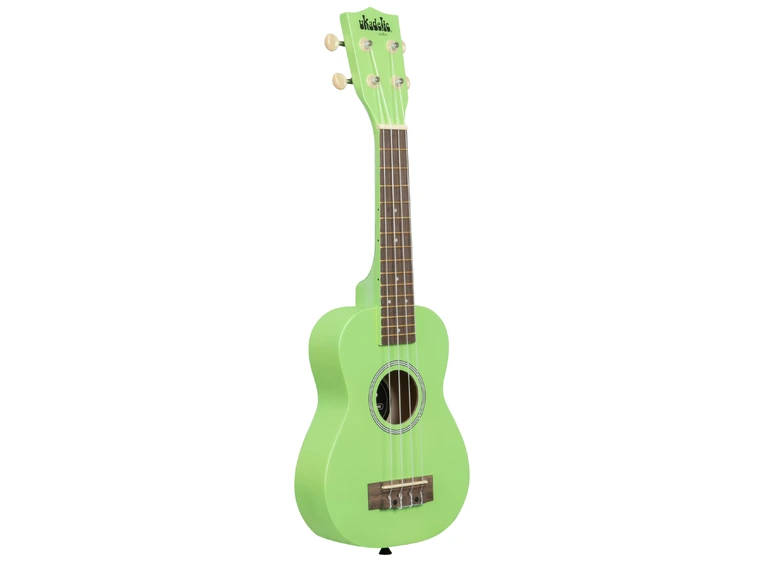 Kala Ukadelic UK-GRASSHOPPER Grasshopper Soprano Ukulele, med bag 