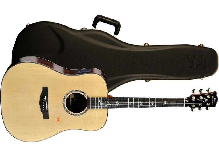 Kepma Guitars All Solid B1E Dreadnought Natural Ak.gitar m/pickup 