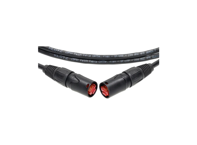 Klotz RAMCAT CAT5e SF/UTP etherCON-etherCON PVC jacket 1m 